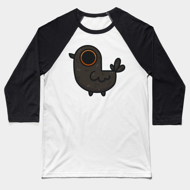 Blackbird Baseball T-Shirt by Niamh Smith Illustrations